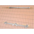 On-roof mounting set 4plus 6 collectors, slate roof