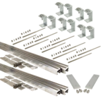 Hanger bolt mounting kit 4plus, 4 collector panels