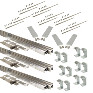 Hanger bolt mounting set 4plus, 5 coll. for various roofings and facades