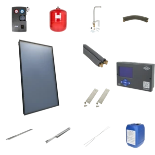 Solarpakket met 2 collectoren