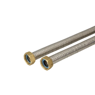 Tubo ondulato inox DN16 500 mm