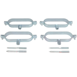 Solar ovalen beugelset DN16