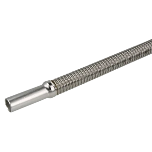 RVS spiraalbuis DN12, 1000 mm