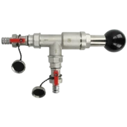 Compact manual filling pump for solar systems