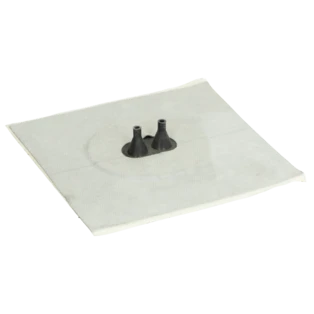 Leitungsmanschette Vlies-Butyl f&uuml;r 2 Kabel &Oslash; 4 - 8 mm