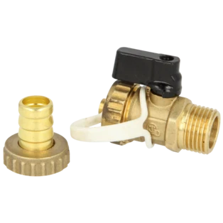 Solar kogelkraan KFE 1/2" messing niet zelfafdichtend