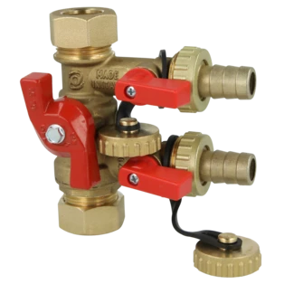 Unit&eacute; de rin&ccedil;age et de remplissage DN20 18 mm