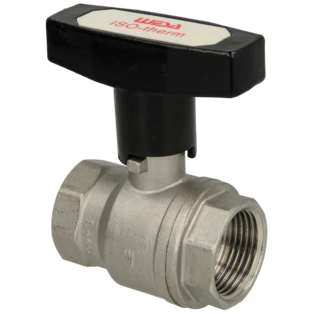 Stainless steel ball valve with T-handle &frac34;" IT
