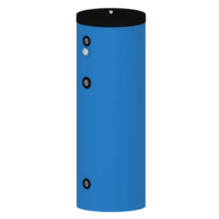 Accumulatore acqua fresca 300 litri con 1 scambiatore di calore a tubo liscio