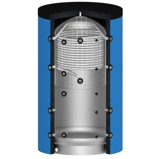 Fresh-water storage tank 2,600 l blue