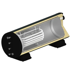 Horizontal fresh-water storage tank 300 litres