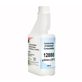 Conductivity standard solution 1,280&micro;s/cm +-1%/25&deg;C
