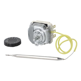 Termostato 0-100&deg;C con bottone girevole J053935500 per riscalatore a immersione
