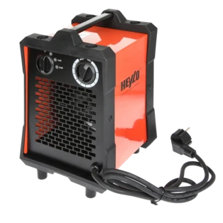 Elektroheizer mit 1 - 2 kW 2-stufige Heizleistung