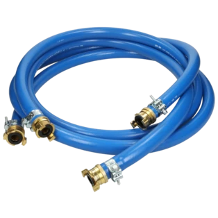 Connection hose3 m blue hot-water heater