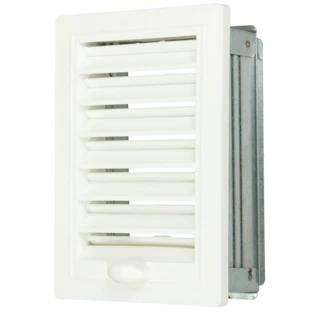 Ventilation grille with installation frame 100 x 280 mm