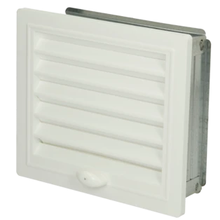 Grille de ventilation avec cadre de montage 150 x 150 mm
