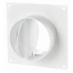 Stuwklep, rond, Ø 125 mm