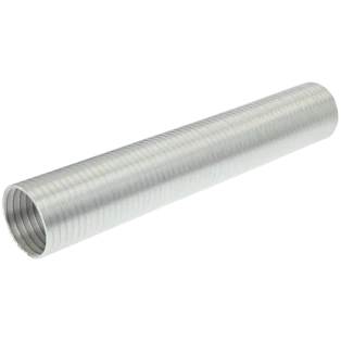 Upmann flexible aluminium pipe &Oslash; 80 mm effective length 620 to 2,500 mm