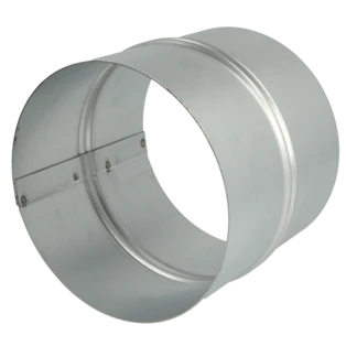 Air duct connector steel sheet &Oslash; 125 mm
