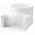 Ventilation duct bend 110 x 55 mm