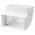 Ventilation duct 90° elbow, 204 x 60 mm