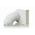 Ventilation duct bend 204 x 60 mm with PVC hose