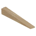 Tile wedges made of beechwood length 54 mm