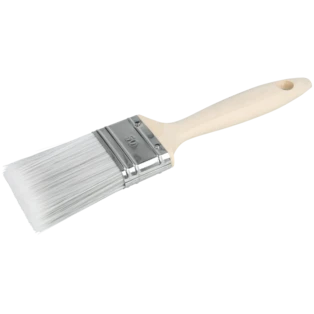 Pennello piatto 50 mm grigio-bianco setole naturali e sintetiche