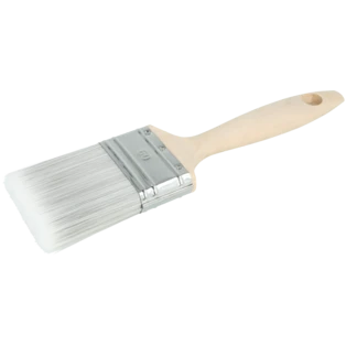 Kwast 60 mm PBT-mix grijs-wit