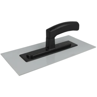 Plastic smoothing trowel  3 mm 140 x 280 mm soft handle