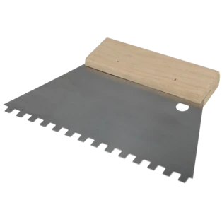 Spatola dentata per colla 6 x 6 mm