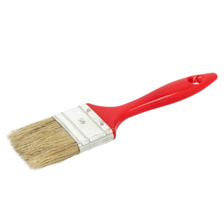 Flat paint brush 50 mm with plastic handle