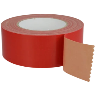 Fabric tape extra thick red 50 mm