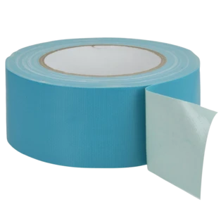 Ruban tiss&eacute; extra &eacute;pais bleu clair 50 mm