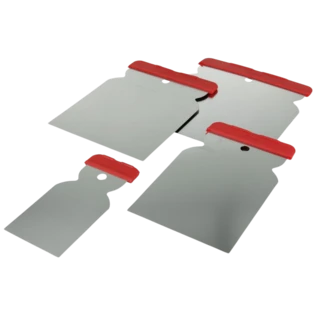 Japanese spatula set stainless steel 4-piece