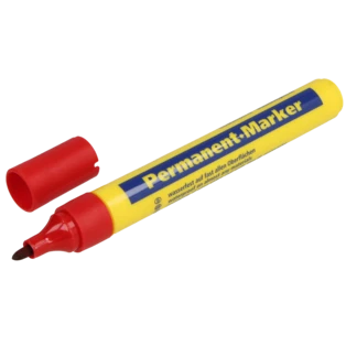 Marcatore permanente 1,5 - 3 mm rosso