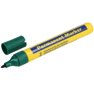 Marqueur permanent 1,5 - 3 mm vert