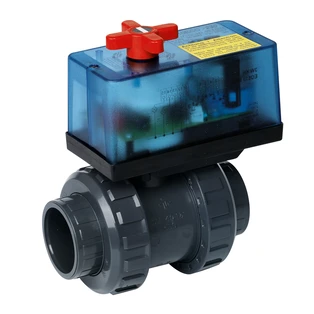 2-way motorised ball valve &Oslash; 50 mm with actuator