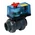 2-way motorised ball valve Ø 50 mm with actuator