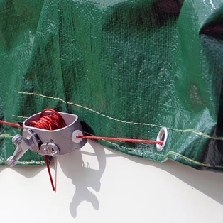 Tarp for round pools &Oslash; 5.5 m