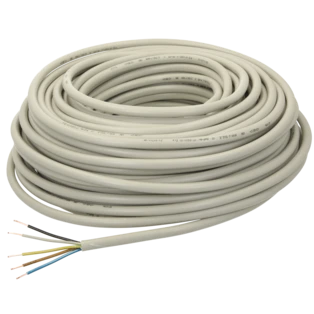 PVC-Mantelleitung 5 x 2,5 mm&sup2; NYM-J 