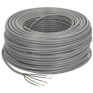 PVC stuurstroomkabel 5 x 2,5 mm&sup2; met aardedraad