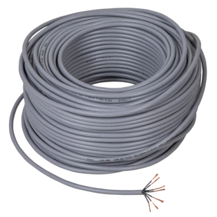 PVC-Steuerleitung 7 x 0,75 mm&sup2; ohne Schutzleiter
