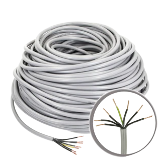 PVC-Steuerleitung 7 x 2,5 mm&sup2; mit Schutzleiter