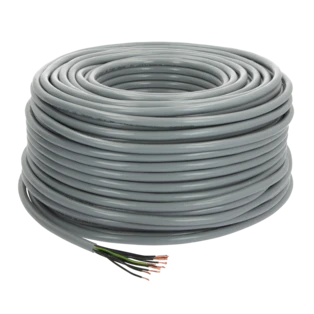 PVC control cable 12 x 1.0 mm&sup2; with protective conductor