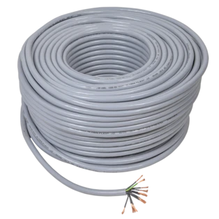 PVC control cable 12 x 1.5 mm&sup2; with protective conductor