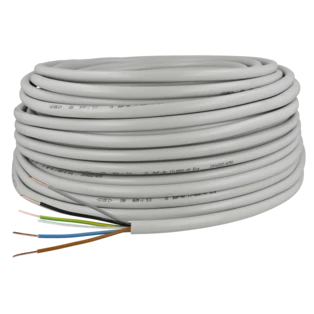 PVC-Mantelleitung 5 x 1,5 mm&sup2;  NYM-J