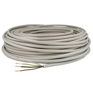 PVC-Mantelleitung 4 x 2,5 mm&sup2; NYM-J