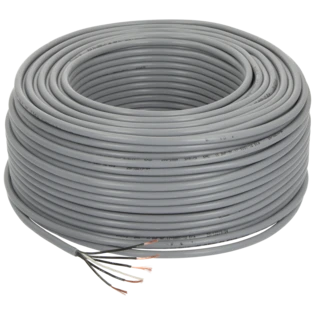 PVC control cable 5 x 0.5 mm&sup2; without protective conductor